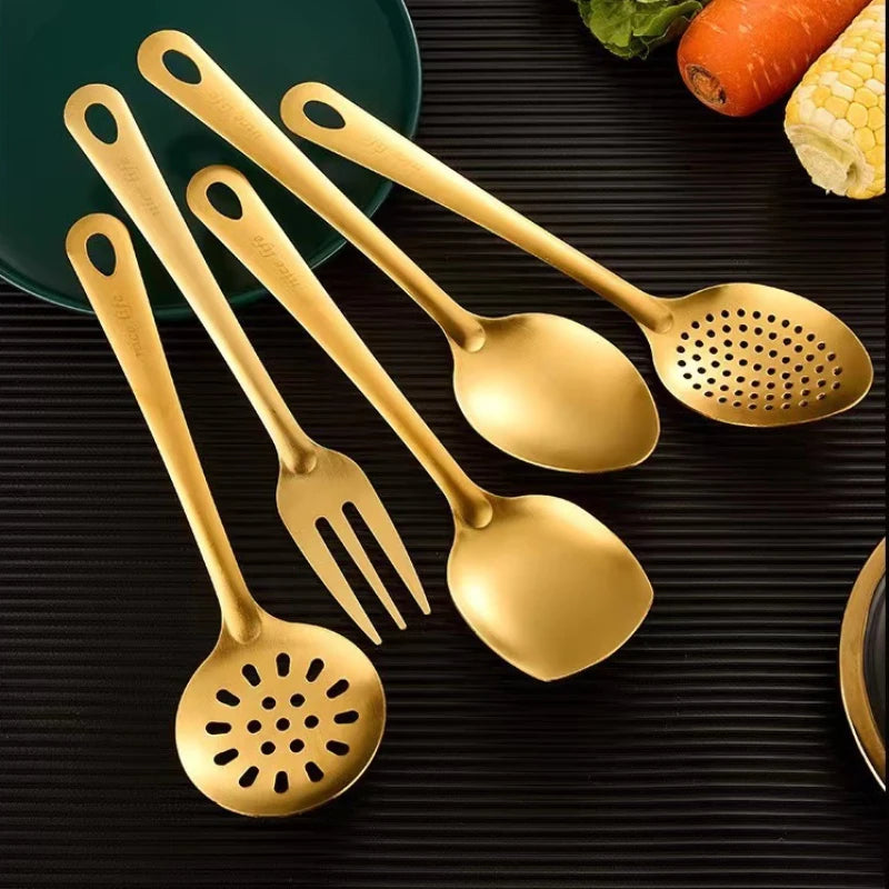 Cojunto de talheres de cozinha