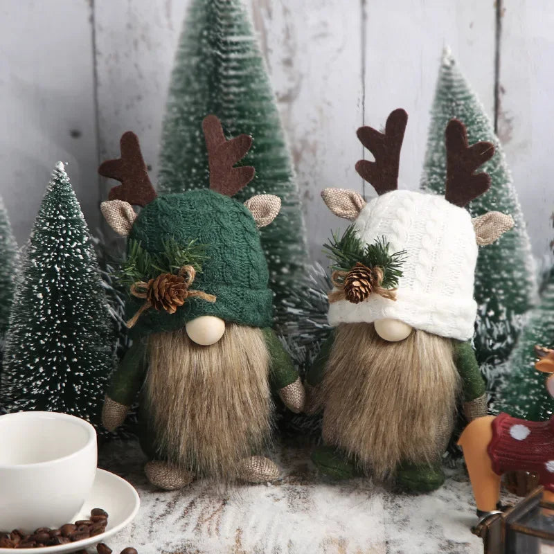Natal - Gnomos de Natal em Peluche
