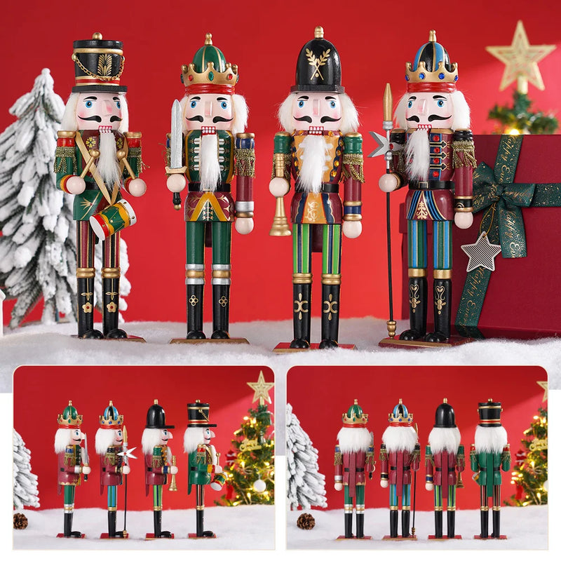 Natal - Soldados Quebra-Nozes em Madeira