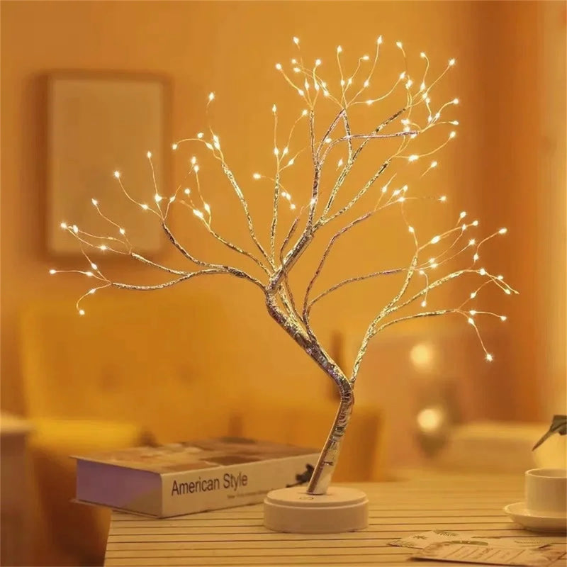Luminária - Árvore Mágica com 108 Luzes de LED