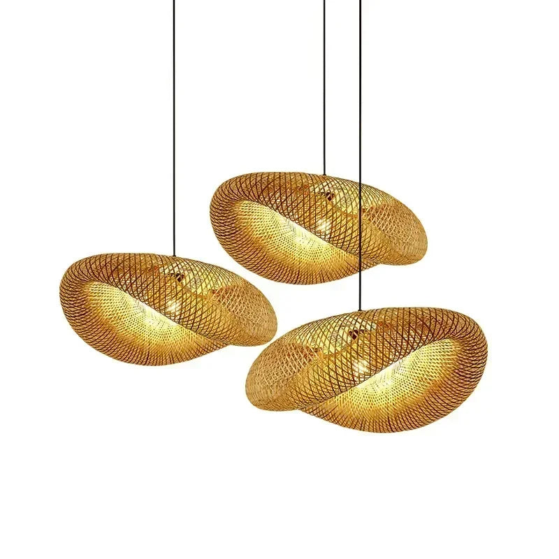 Luminária de teto em - Bambu