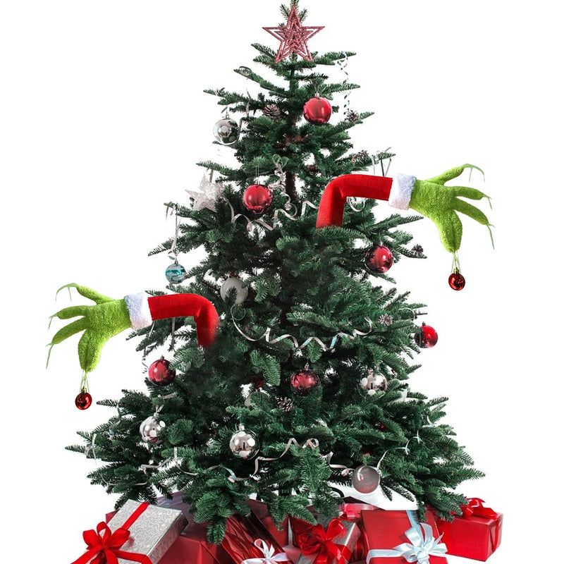 Natal - Guirlanda em peluche