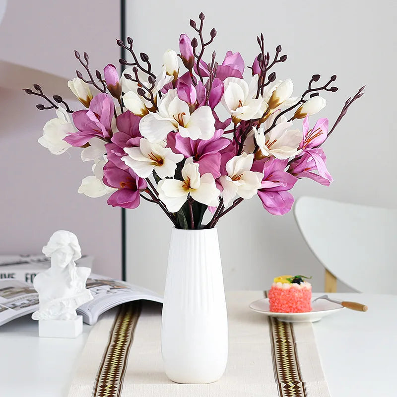 Magnolias Realistas (Artificial)