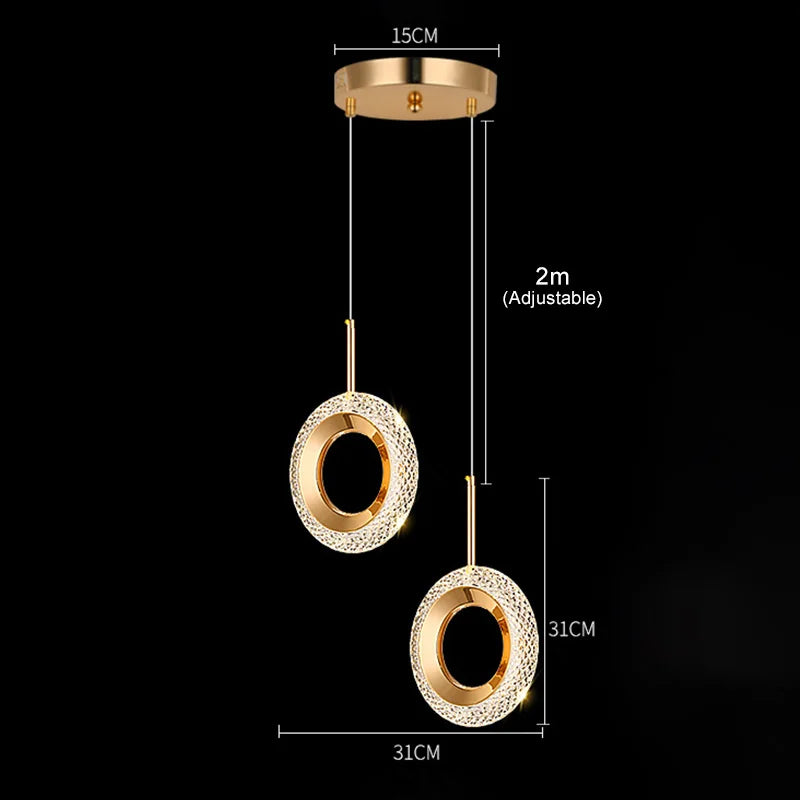 Luminária - Cristal LED