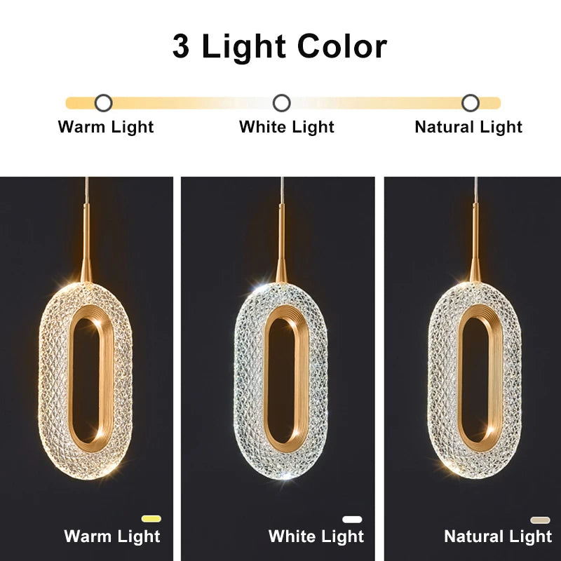 Luminária - Cristal LED