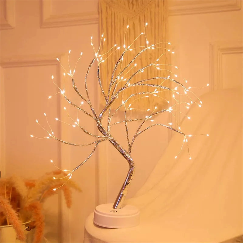 Luminária - Árvore Mágica com 108 Luzes de LED