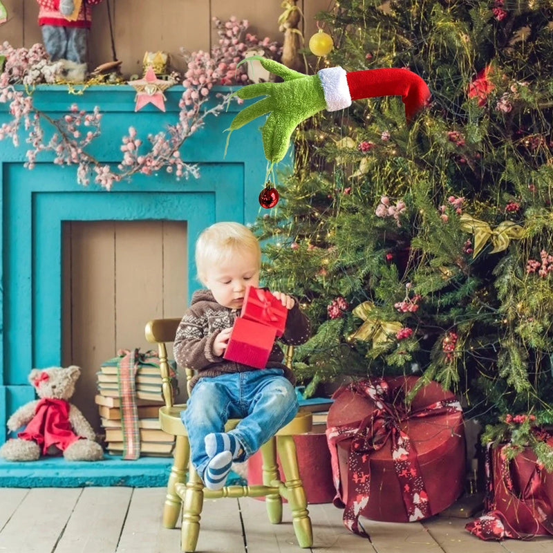 Natal - Guirlanda em peluche