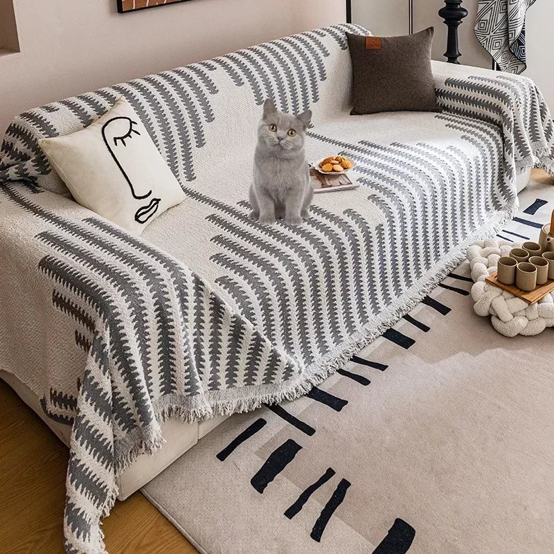 Sofa cover - scratch-resistant for all seasons 
