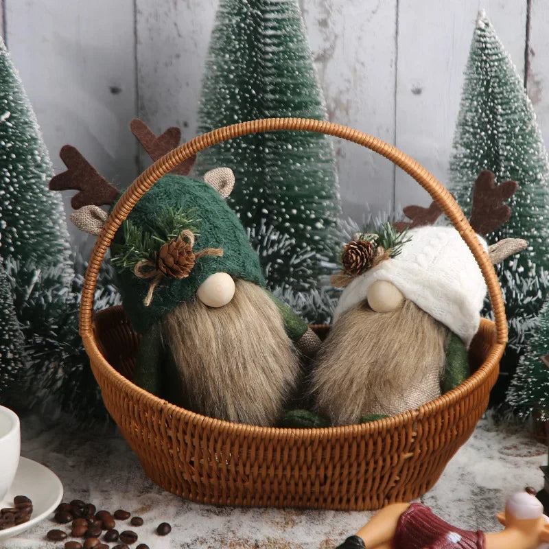 Natal - Gnomos de Natal em Peluche