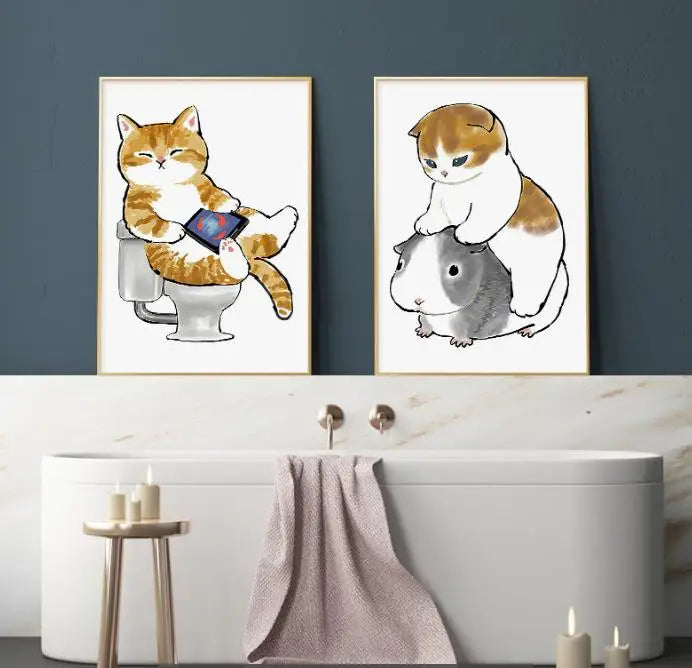 Poster - Gatinho Mural