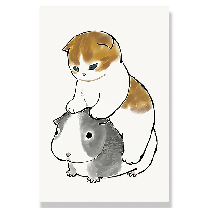 Poster - Gatinho Mural