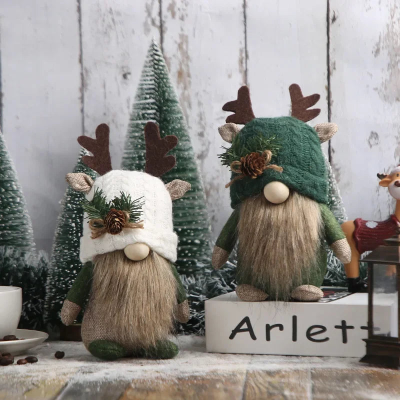 Natal - Gnomos de Natal em Peluche