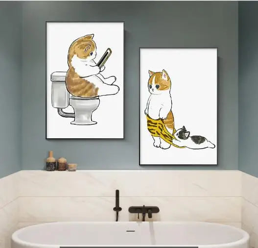 Poster - Gatinho Mural