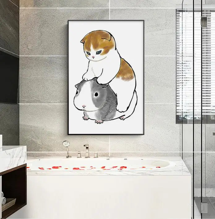 Poster - Gatinho Mural