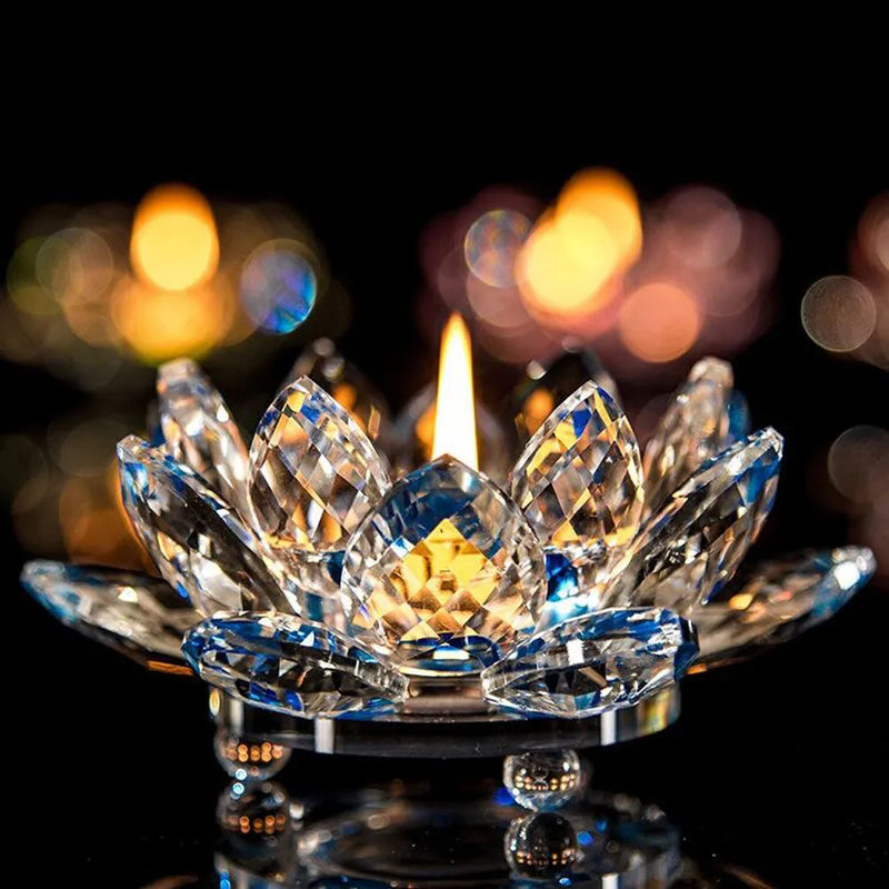 Castiçal - Flor de Lotus