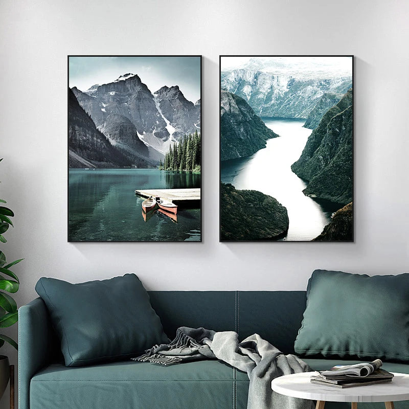 Poster - Paisagem Escandinava