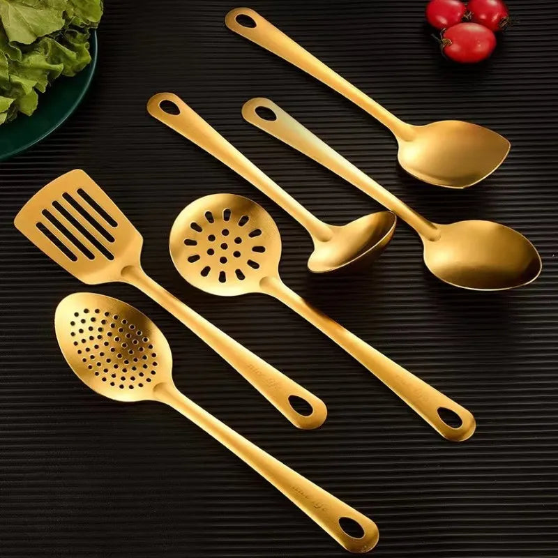 Cojunto de talheres de cozinha