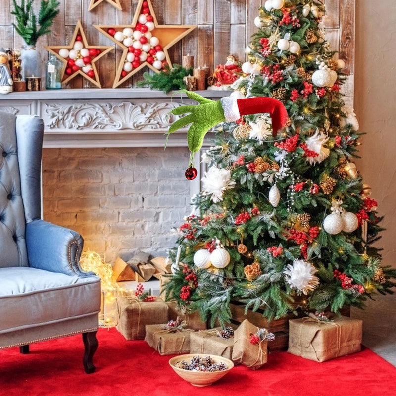 Natal - Guirlanda em peluche