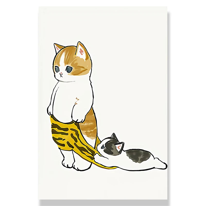 Poster - Gatinho Mural