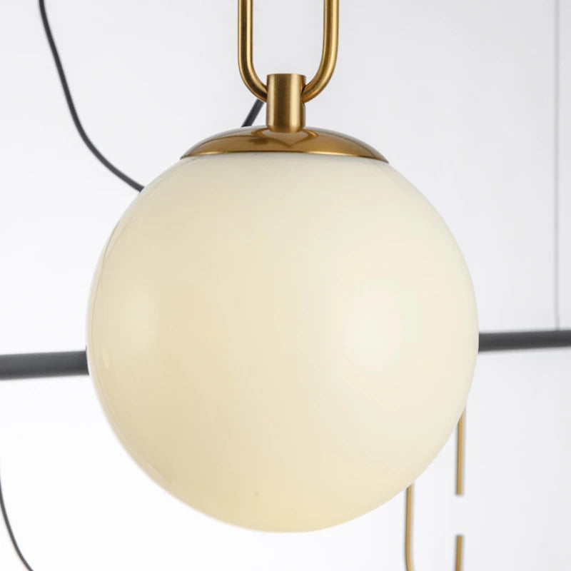 Luminária - Lustre Bola Minimalista