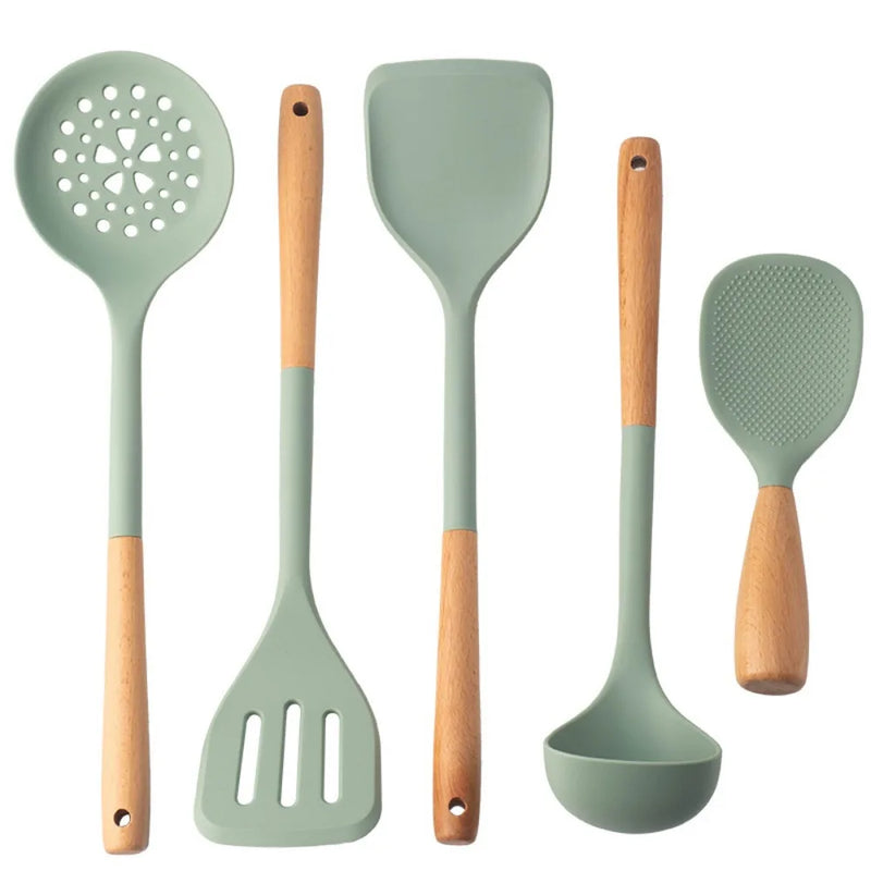 Utensílios de cozinha em silicone