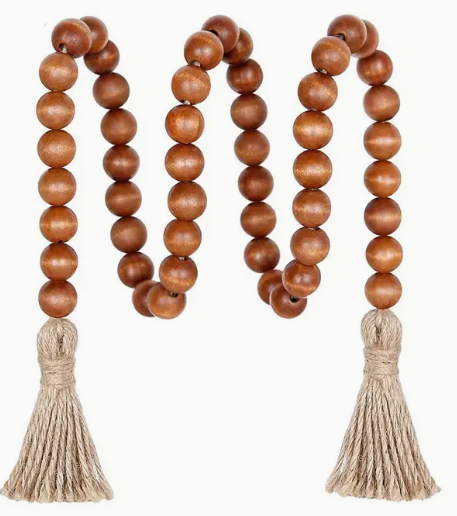 Decorative wooden cords