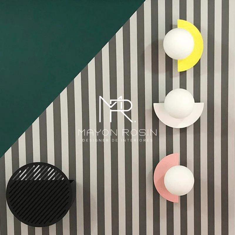 Luminária - Macaron colors