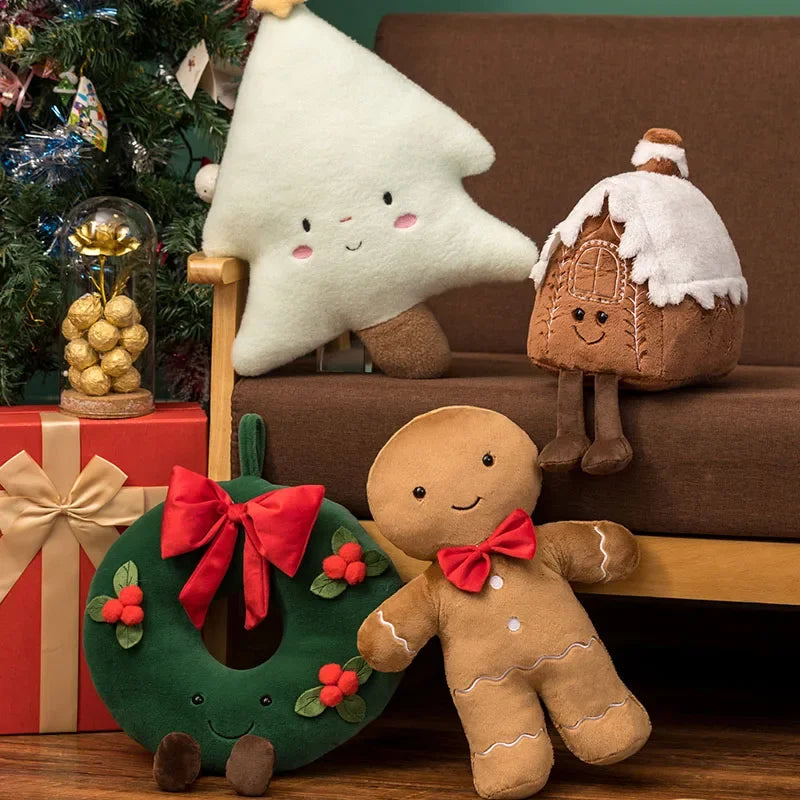 Natal - Biscoito de chocolate em Algodão