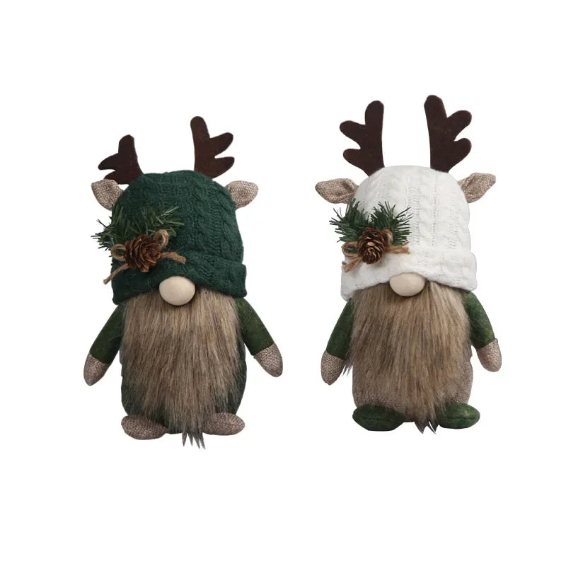 Natal - Gnomos de Natal em Peluche