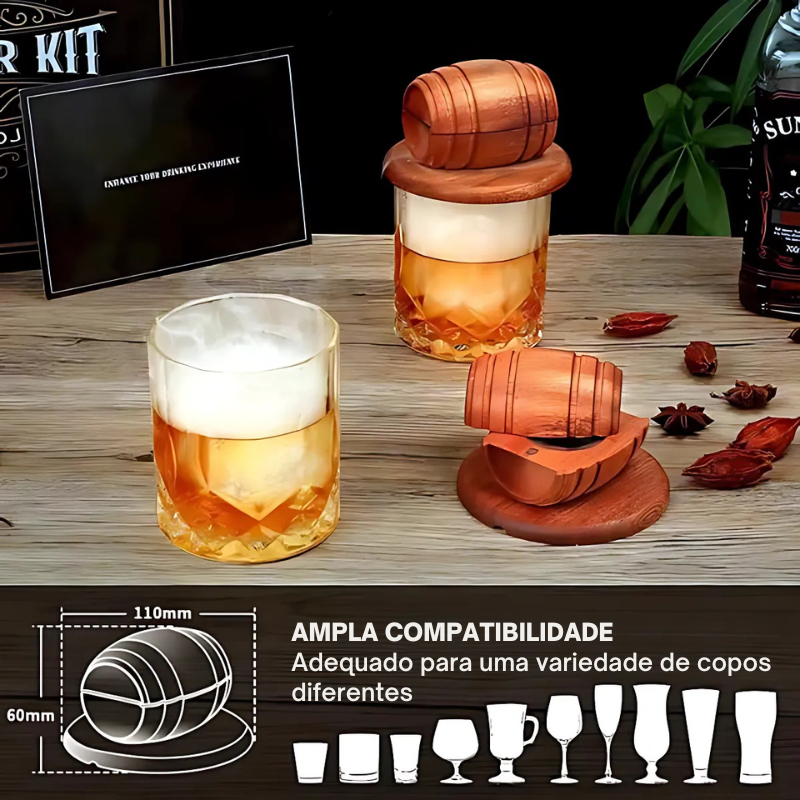 Kit Defumador de Coquetéis