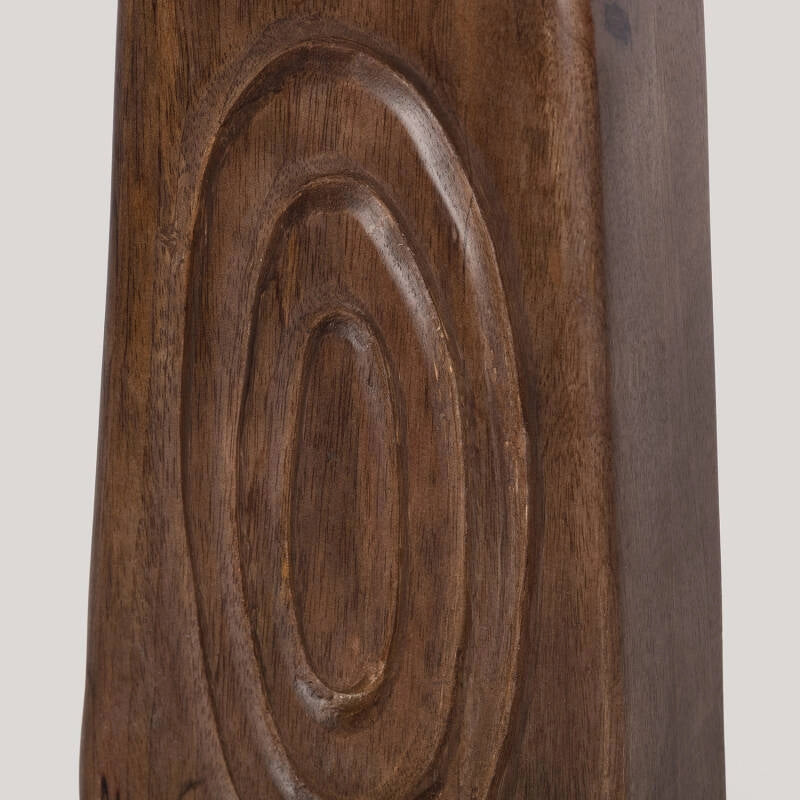 Candeeiro de Mesa Ishana em Madeira ILUZZIA