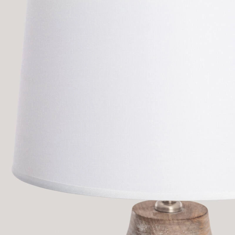 Candeeiro de Mesa Tanmay Wood ILUZZIA